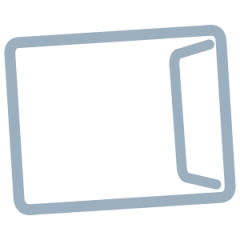 9" x 12" Catalog Envelope - Black Ink
