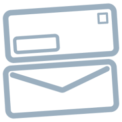 #10 Window Envelope - Black Ink