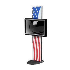 Free Standing  Monitor Tower