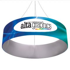 WaveForm 8' Circle Hanging Sign 
