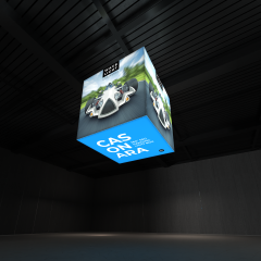 LightPro Hanging Sign 6.5' Square