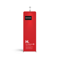 WaveForm Media Panel Hotel - 41"W x 129"H