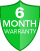 6 month warranty