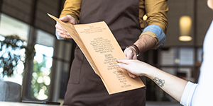  Printed Menus